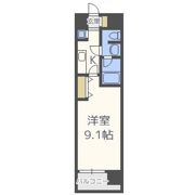 レジディア京町堀の間取り画像