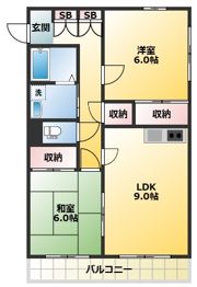 ビラ・クレールの間取り画像