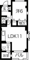 グレイシャスの間取り画像