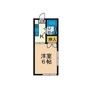 サンハイム妻田の間取り画像