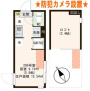 スカイラインフォート江戸川の間取り画像