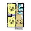 原松ハイツBの間取り画像
