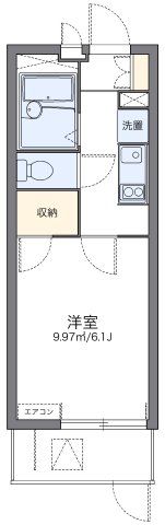 レオパレスノンノ ミーオの間取り画像