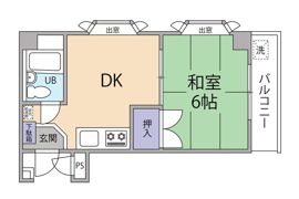メゾンド中浦和の間取り画像