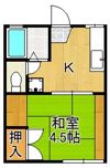 宮川コーポの間取り画像