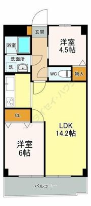 アンフォーラT・Dの間取り画像