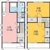 Cozy Court A・Bの間取り画像