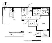 ココル・ブランシェの間取り画像