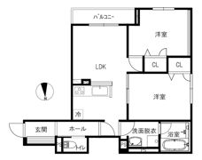 ココル・ブランシェの間取り画像