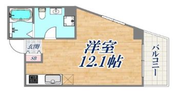 レシア六甲の間取り画像