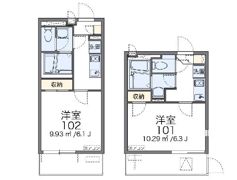 レオネクストMuturaの間取り画像