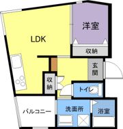 ルミエール星田2番館の間取り画像