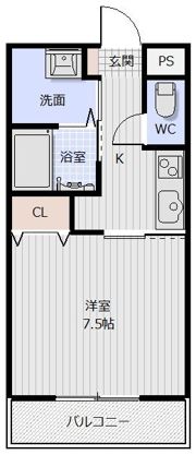 ピース・カーザの間取り画像