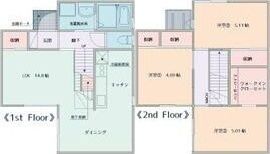 ボンヌ 戸建ての間取り画像