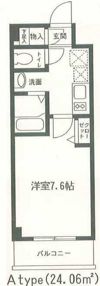 1417御殿山の間取り画像