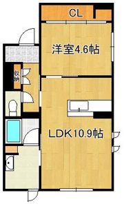 シャーメゾン竪町の間取り画像