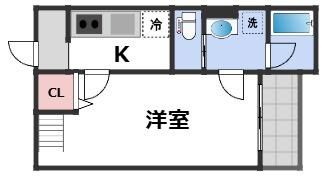 クロスレジデンス放出の間取り画像