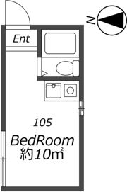 AP728 パークハイツ祖師谷の間取り画像