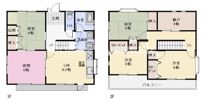 草津市草津一丁目貸家の間取り画像