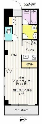 ベルコート井の頭の間取り画像
