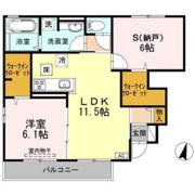 セジュール川手の間取り画像