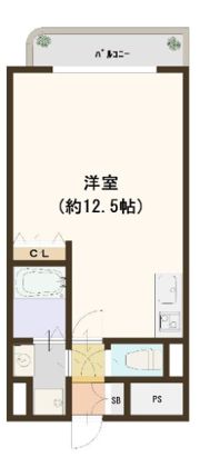 エスタブレ南森町の間取り画像