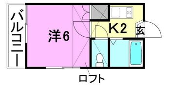 プリオール中村の間取り画像