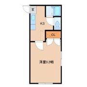 レインボーハイツの間取り画像