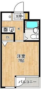 メゾン南浦和の間取り画像
