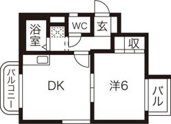 ノース・メゾン・ラ・コリンA棟の間取り画像