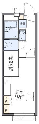 レオパレスステラート大洲の間取り画像