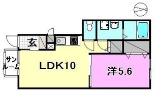 セントラルヴィラージュ2の間取り画像
