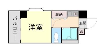 六甲ハイツUEDAの間取り画像