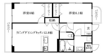 クレールマノワールの間取り画像