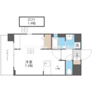 レオンコンフォート新梅田の間取り画像
