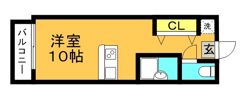 コーポM＆Tの間取り画像