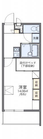 レオパレス猪子石の間取り画像