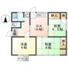 芳泉借家の間取り画像