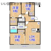 アズールの間取り画像