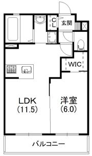 プレジオの間取り画像