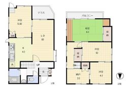 下高井戸4丁目戸建の間取り画像