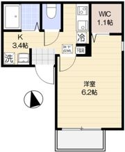 アプリーレムソウの間取り画像