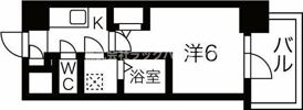 エスリードレジデンス梅田デュオの間取り画像