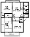 サンライフ岡村Aの間取り画像