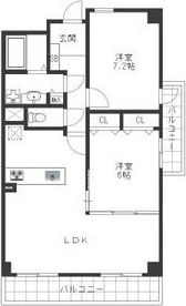 ソシア楠乃木の間取り画像
