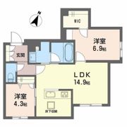 グランドビーンズⅤの間取り画像