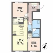 グランドビーンズⅤの間取り画像