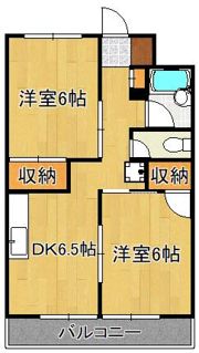 アルバトラモント古前の間取り画像