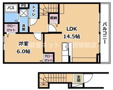 ラシュール コートⅢの間取り画像
