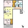 campanella庚午北の間取り画像